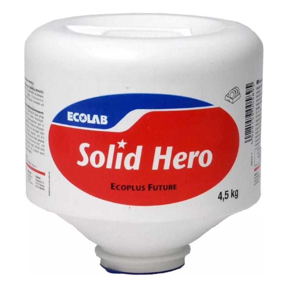 Ecolab SOLID Hero maskinopvask med klor, 4,5 kg - Sikkerhedsgiganten