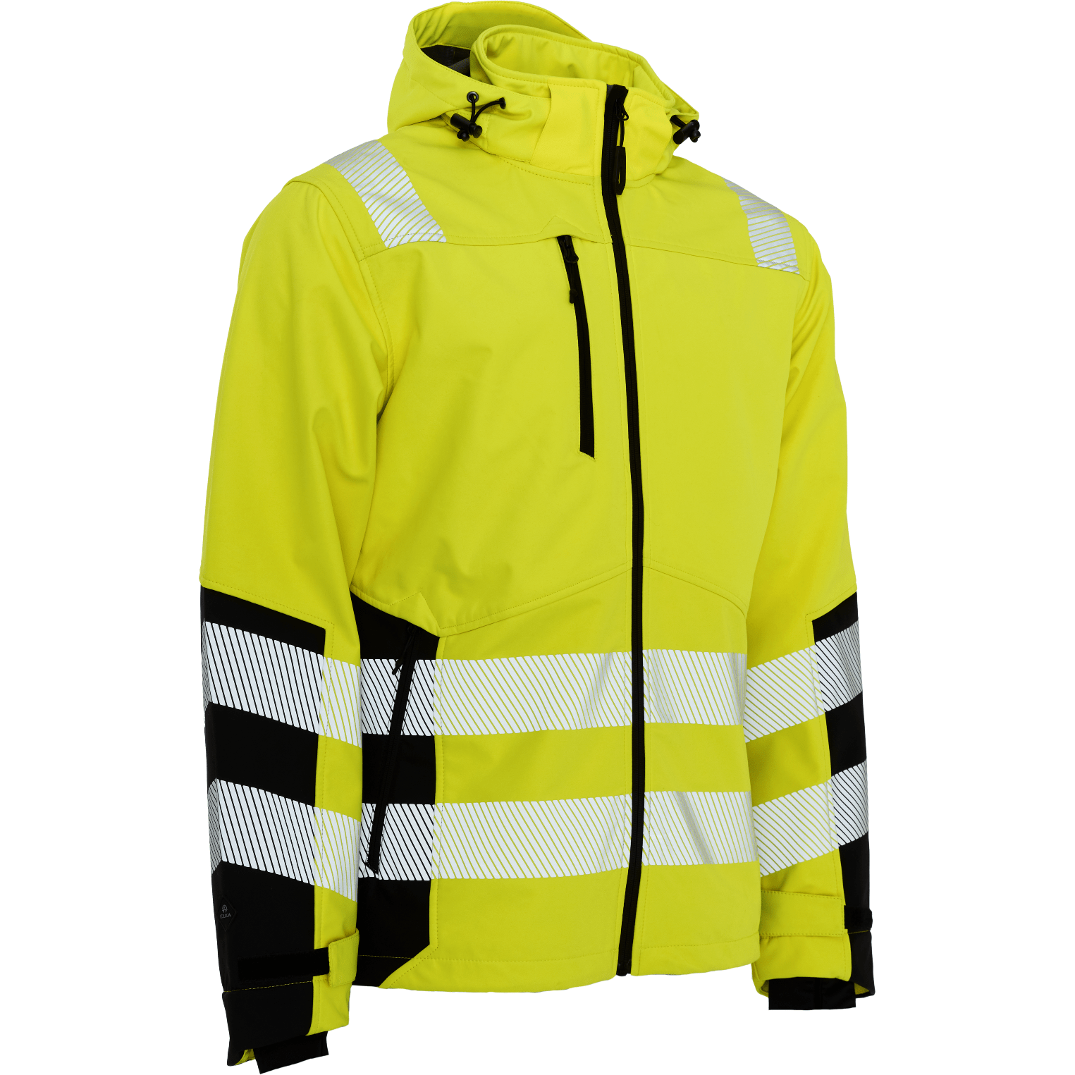 ELKA Visible Xtreme Recycled Softshell jakke 116503R - Sikkerhedsgiganten