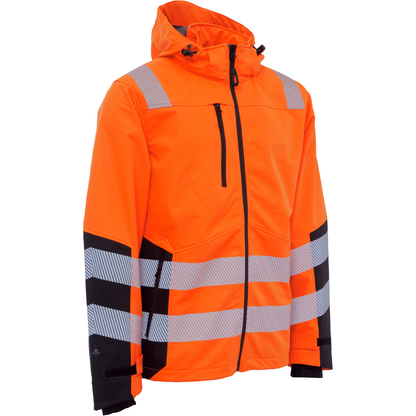 ELKA Visible Xtreme Recycled Softshell jakke 116503R - Sikkerhedsgiganten