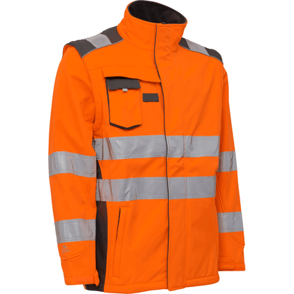 ELKA Visible Xtreme Softshell jakke 116504R - Sikkerhedsgiganten