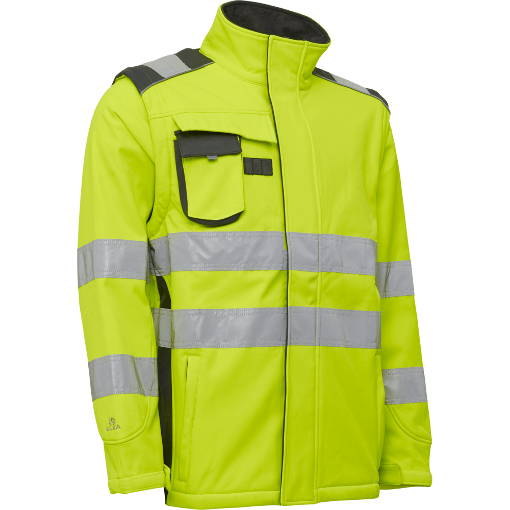 ELKA Visible Xtreme Softshell jakke 116504R - Sikkerhedsgiganten