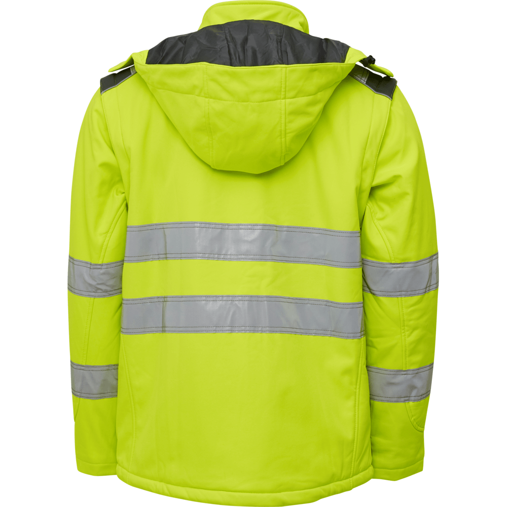 ELKA Visible Xtreme Vinter Softshell jakke 116514R - Sikkerhedsgiganten