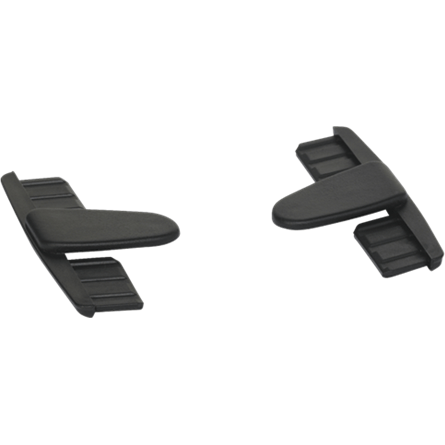 Endestykke til superior, Vikan, 9x3,5x1,3cm, sort, PA - Sikkerhedsgiganten