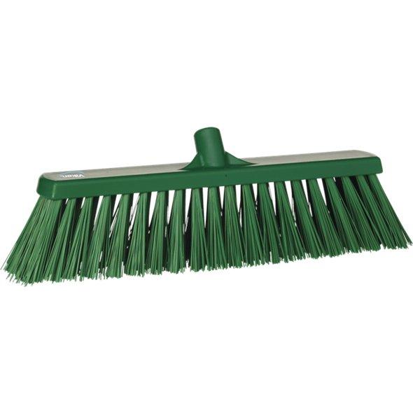 Fejekost, Vikan, flere farver, polyester/PP/rustfrit stål, 53 cm, meget stive børstehår - Sikkerhedsgiganten