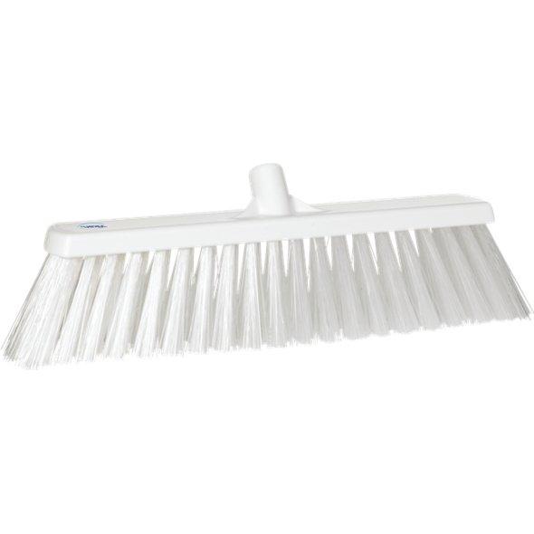 Fejekost, Vikan, flere farver, polyester/PP/rustfrit stål, 53 cm, meget stive børstehår - Sikkerhedsgiganten
