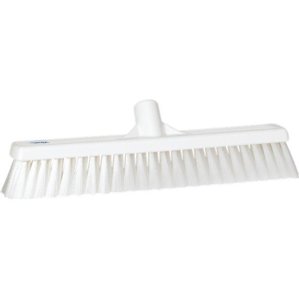 Fejekost, Vikan, flere farver, PP/polyester/rustfrit stål, 41 cm, bløde børstehår - Sikkerhedsgiganten