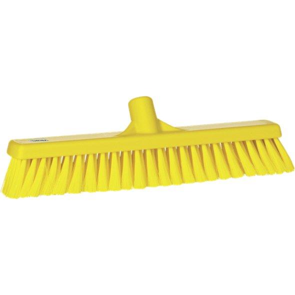Fejekost, Vikan, flere farver, PP/polyester/rustfrit stål, 41 cm, bløde børstehår - Sikkerhedsgiganten