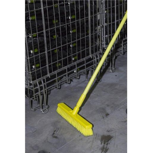 Fejekost, Vikan, flere farver, PP/polyester/rustfrit stål, 41 cm, bløde børstehår - Sikkerhedsgiganten
