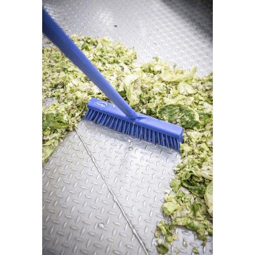 Fejekost, Vikan, flere farver, PP/polyester/rustfrit stål, 41 cm, bløde børstehår - Sikkerhedsgiganten