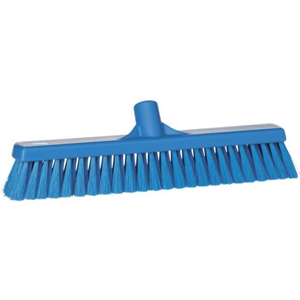 Fejekost, Vikan, flere farver, PP/polyester/rustfrit stål, 41 cm, bløde børstehår - Sikkerhedsgiganten