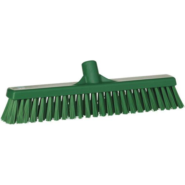 Fejekost, Vikan, flere farver, PP/polyester/rustfrit stål, 41 cm, bløde/stive børstehår - Sikkerhedsgiganten