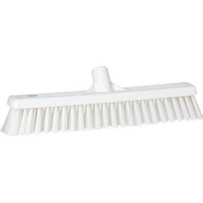 Fejekost, Vikan, flere farver, PP/polyester/rustfrit stål, 41 cm, bløde/stive børstehår - Sikkerhedsgiganten