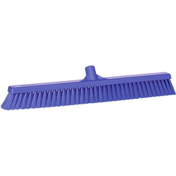 Fejekost, Vikan, flere farver, PP/polyester/rustfrit stål, 61 cm, bløde børstehår - Sikkerhedsgiganten