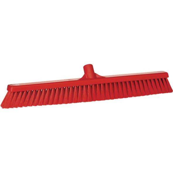 Fejekost, Vikan, flere farver, PP/polyester/rustfrit stål, 61 cm, bløde børstehår - Sikkerhedsgiganten