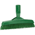 Fugeskrubbe, Vikan, PP/polyester/rustfrit stål, 35 cm, meget stive børstehår - Sikkerhedsgiganten