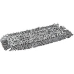 Fugtmoppe, Vikan Damp 43, grå, mikrofiber, 40 cm, med lommer - Sikkerhedsgiganten