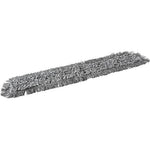 Fugtmoppe, Vikan Damp 43, grå, mikrofiber, 75 cm, med velcro - Sikkerhedsgiganten