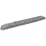 Fugtmoppe, Vikan Damp 43, grå, mikrofiber, 90 cm, med velcro - Sikkerhedsgiganten