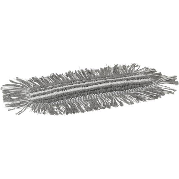 Fugtmoppe, Vikan Damp 48, grå, mikrofiber, 25 cm, med velcro - Sikkerhedsgiganten