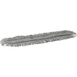 Fugtmoppe, Vikan Damp 48, grå, mikrofiber, 60 cm, med velcro - Sikkerhedsgiganten