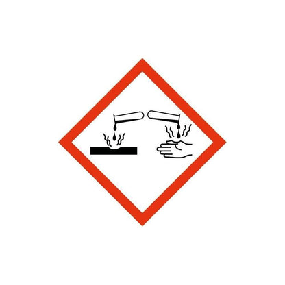 GHS Skilt Ætsende GHS Faresymboler - Sikkerhedsgiganten