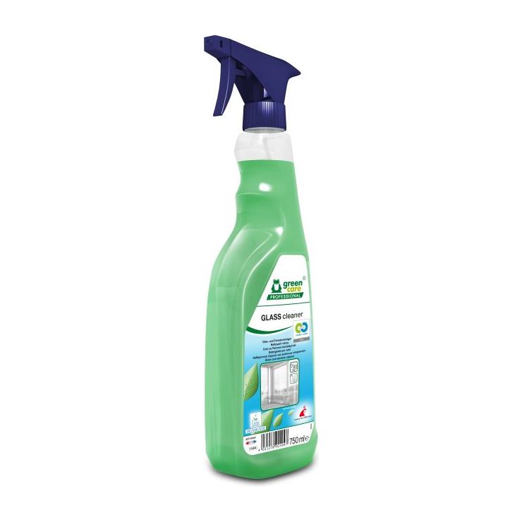 Glasrens, Green Care Professional GLASS Cleaner, 750 ml, klar - til - brug, med farve og parfume - Sikkerhedsgiganten