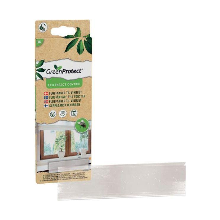 GreenProtect Fluefanger til vinduet 6 stk The Green Way - Sikkerhedsgiganten