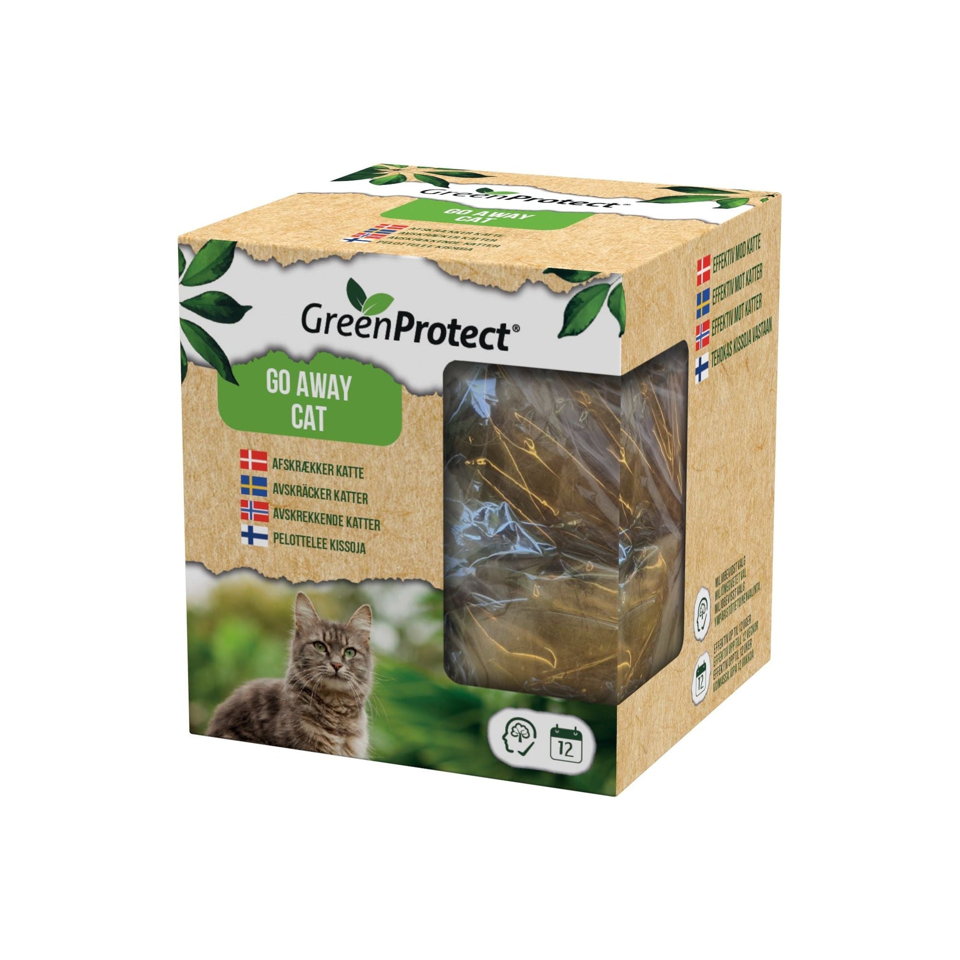 GreenProtect GO AWAY CAT – Effektiv og Naturlig Katteafskrækkelse - Sikkerhedsgiganten ska