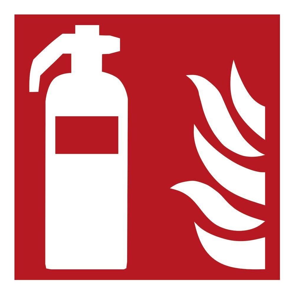 Gulvskilt Brandslukker 130165 - Sikkerhedsgiganten