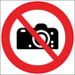 Gulvskilt Fotografering forbudt 130105 - Sikkerhedsgiganten