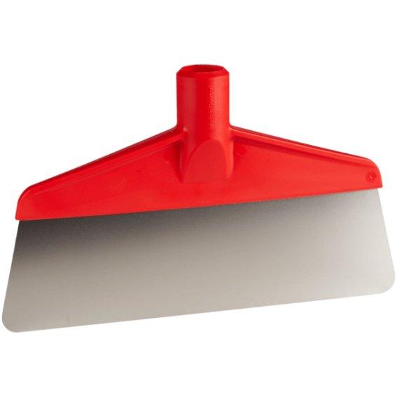 Gulvskraber, Vikan, PP/rustfrit stål, 26 cm, fleksibelt enkeltblad - Sikkerhedsgiganten