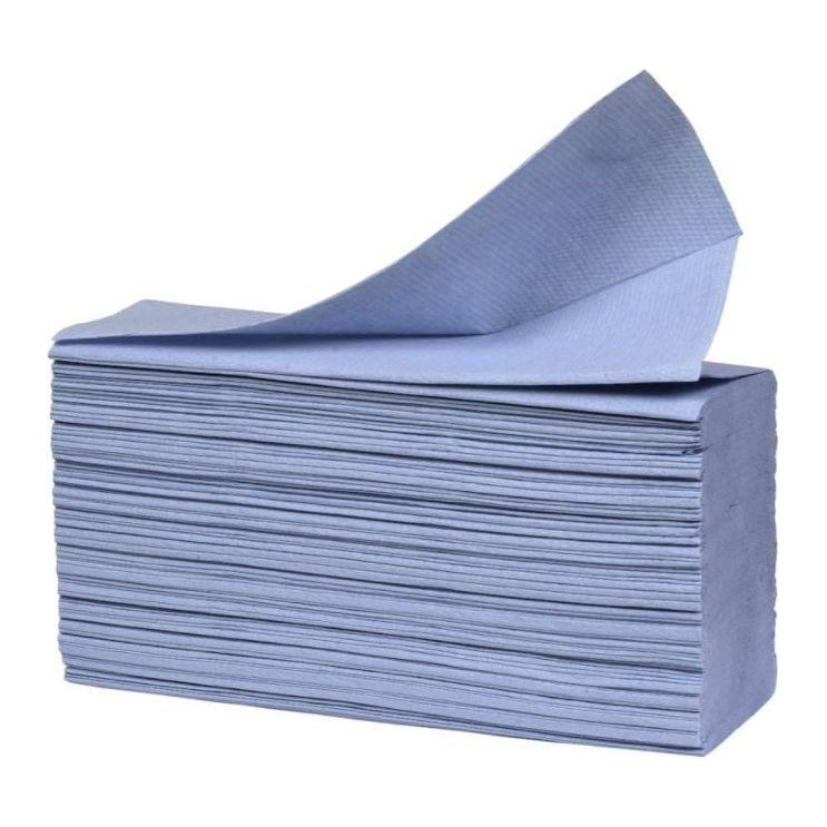 Håndklædeark 6137 Neutral 2 - Lags 24 x 23,5 cm blå 3750 ark - Sikkerhedsgiganten
