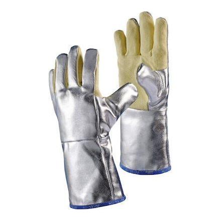 Heat Resist Glove Alu./Aramid 30cm str. 10 - Sikkerhedsgiganten Handsker