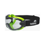Hellberg Neon Plus Klar Endurance Goggle - Sikkerhedsgiganten Sikkerhedsbriller