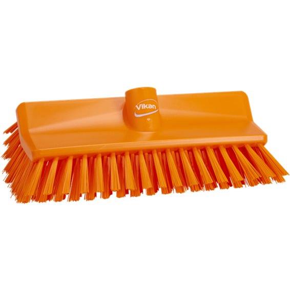 Hi - low børste, Vikan, flere farver, PP/polyester/rustfrit stål, 26,5 cm, medium børstehår - Sikkerhedsgiganten