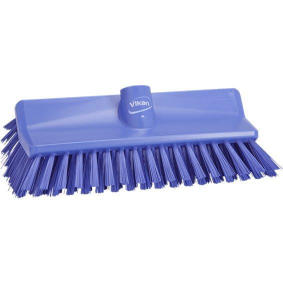 Hi - low børste, Vikan, flere farver, PP/polyester/rustfrit stål, 26,5 cm, medium børstehår - Sikkerhedsgiganten