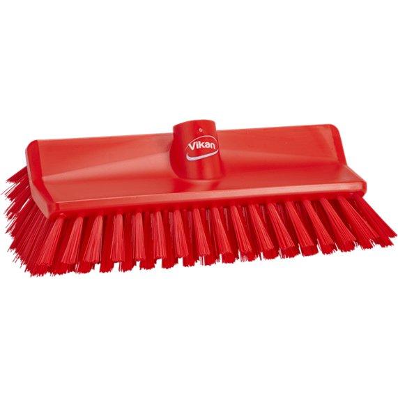 Hi - low børste, Vikan, flere farver, PP/polyester/rustfrit stål, 26,5, medium børstehår - Sikkerhedsgiganten