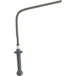 Holder til interiørhåndmoppe, Vikan, 81x6,2x6,6cm, grå, PVC/PE/aluminium - Sikkerhedsgiganten
