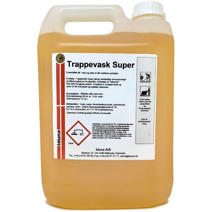 Iduna Trappevask Super 5 liter - Sikkerhedsgiganten