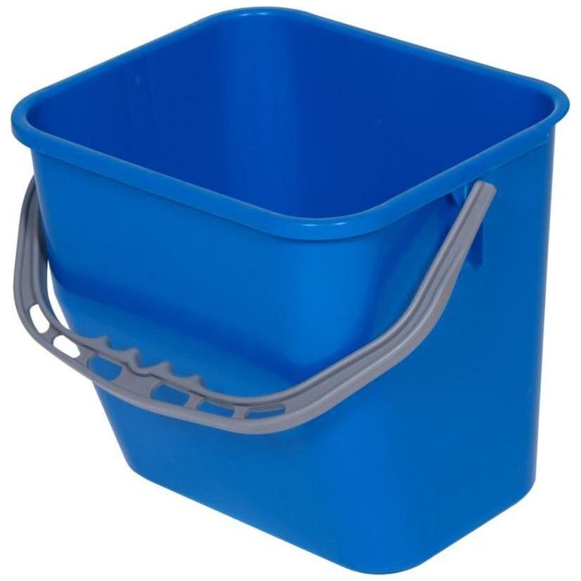 Inventarspand, Tina Trolleys, 320x310x265mm, 13 l, blå, PP/plast, med hank - Sikkerhedsgiganten
