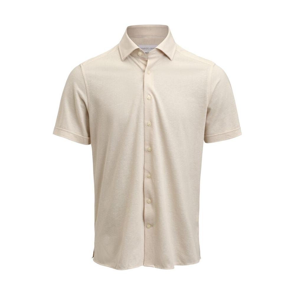 J.Harvest & Frost Indigo Bow 133 S/S Shirt Tailored Fit 2913311 - Sikkerhedsgiganten