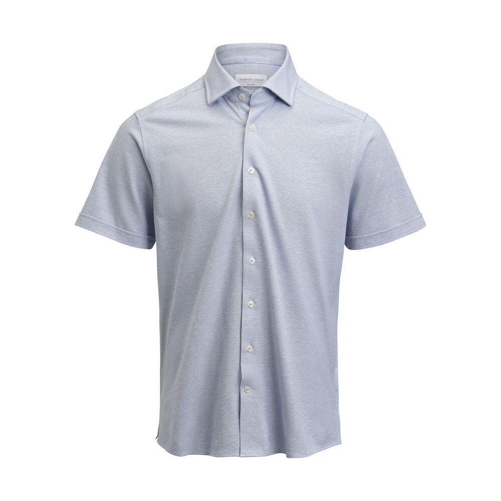 J.Harvest & Frost Indigo Bow 133 S/S Shirt Tailored Fit 2913311 - Sikkerhedsgiganten