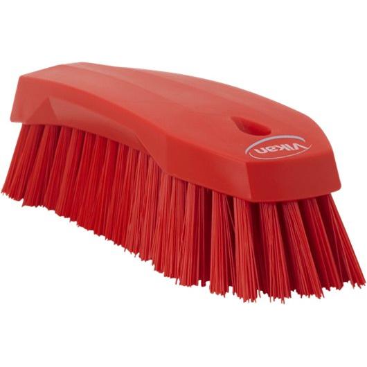 Kærnebørste, Vikan, flere farver, PP/polyester/rustfrit stål, 16,5 - 24 cm, meget stive børstehår - Sikkerhedsgiganten