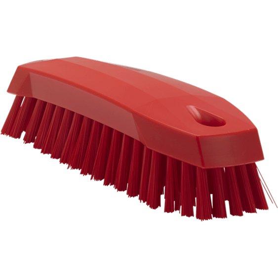 Kærnebørste, Vikan, flere farver, PP/polyester/rustfrit stål, 16,5 - 24 cm, meget stive børstehår - Sikkerhedsgiganten