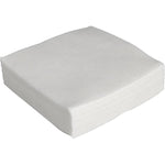Kaffeserviet, 1 - lags, 1/4 fold, 24x24cm, hvid, nyfiber - Sikkerhedsgiganten