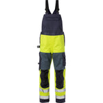 Kansas Antiflame antistatisk Overalls -  Hi - Viz Gul/Marine 125943 - Sikkerhedsgiganten