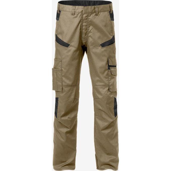 Kansas Bukser 2552 STFP 129484 Khaki/sort - Sikkerhedsgiganten
