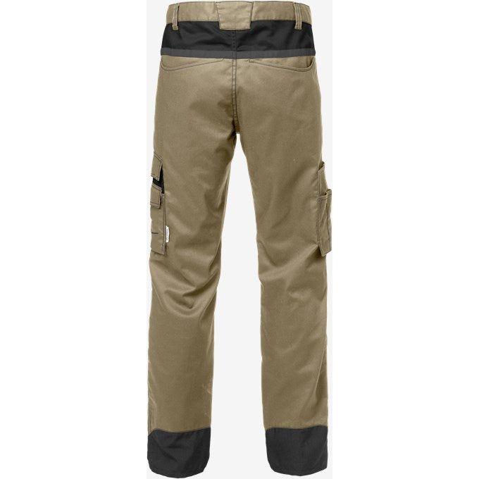 Kansas Bukser 2552 STFP 129484 Khaki/sort - Sikkerhedsgiganten