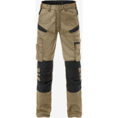 Kansas Bukser 2555 STEP 129482 Khaki/sort - Sikkerhedsgiganten