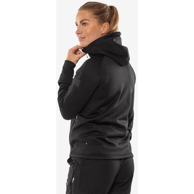 Kansas Cobalt Polartec® power stretch® hættetrøje dame 301215 - Sikkerhedsgiganten